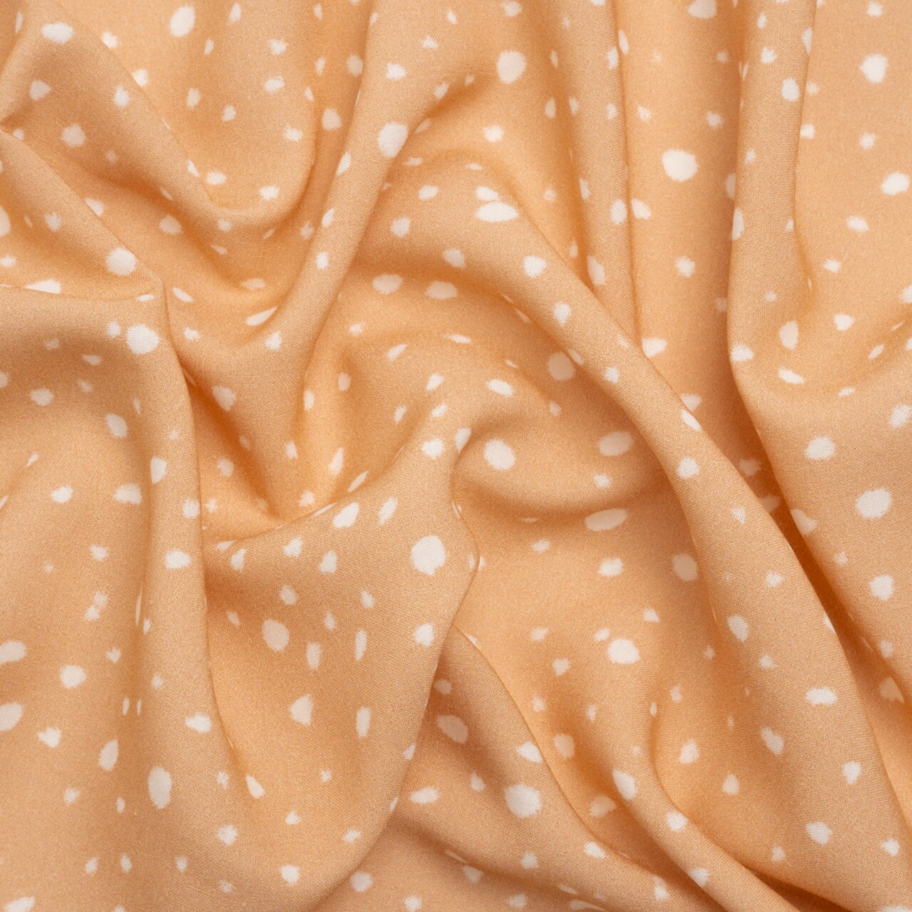 1 Yard Frenzied Flurried Viscose Shirting Fabric Width 55 Inches
